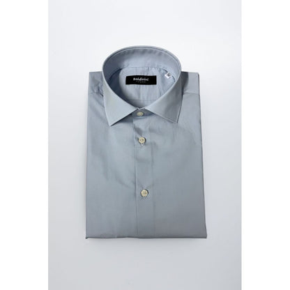 Baldinini Trend Light Blue Cotton Shirt