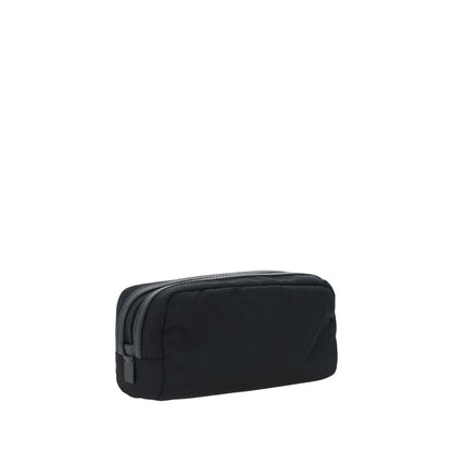 Prada Black Recycled Polyamide Accessories