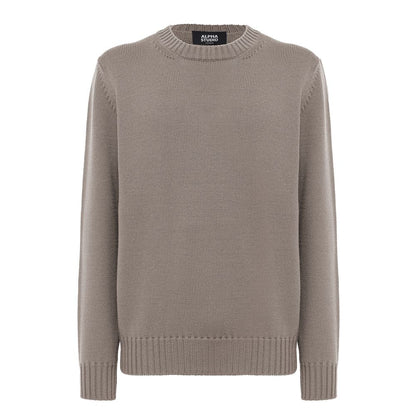 Alpha Studio Beige Cashmere Sweater