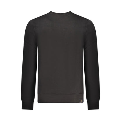 Accademia Militare Black Cotton Sweatshirt