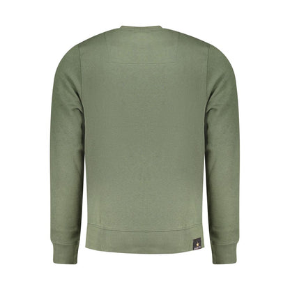 Accademia Militare Green Cotton Sweatshirt