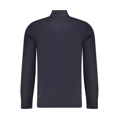 Coveri Moving Blue Nylon Sweater