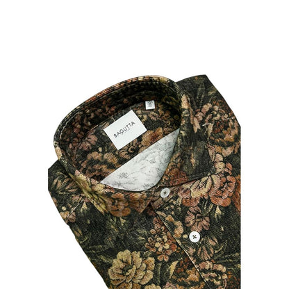 Bagutta Multicolor Cotton Shirt