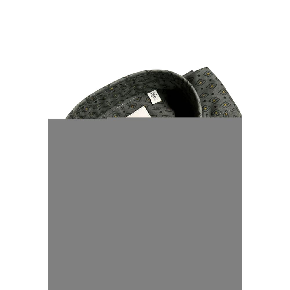 Bagutta Green Cotton Shirt