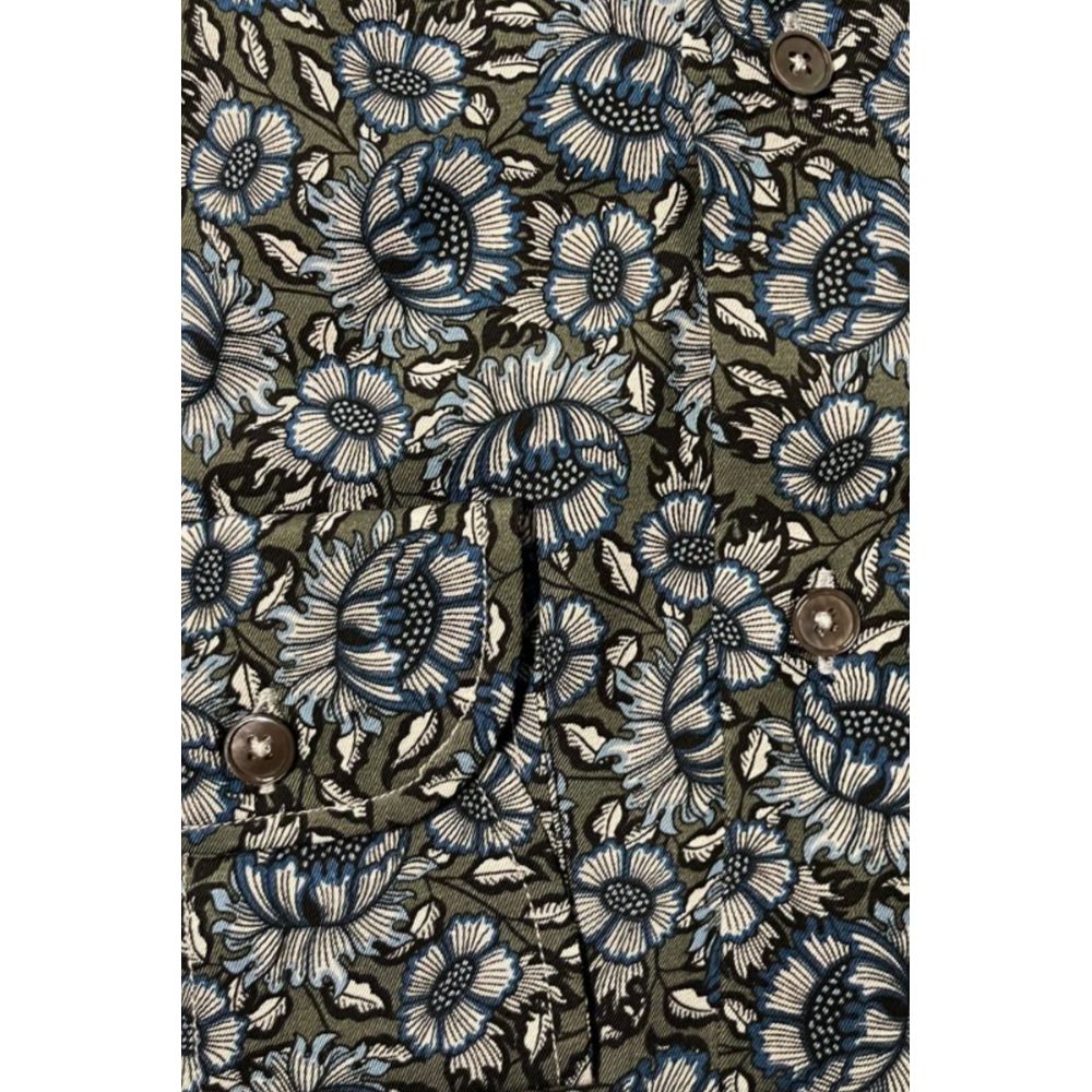 Bagutta Multicolor Cotton Shirt