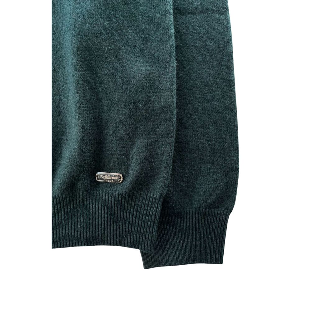 Baldinini Trend Green Cashmere Sweater
