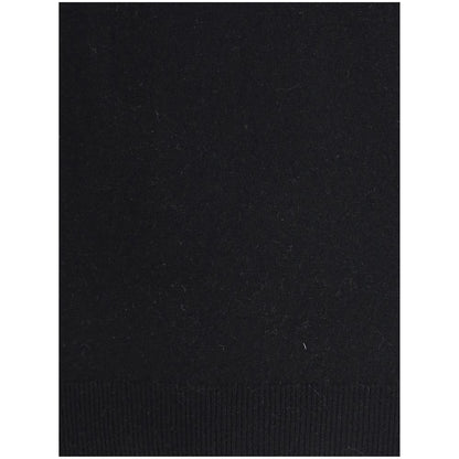 Aragona Cashmere Black Merino Wool Turtleneck