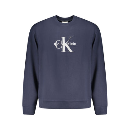 Calvin Klein Blue Cotton Sweatshirt