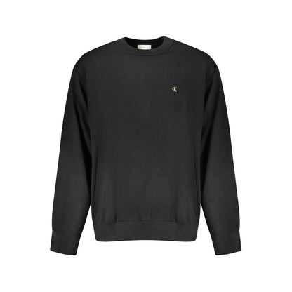 Calvin Klein Black Cotton Men Sweater