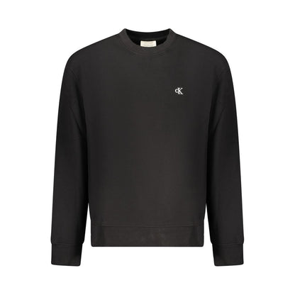 Calvin Klein Black Cotton Men Sweater