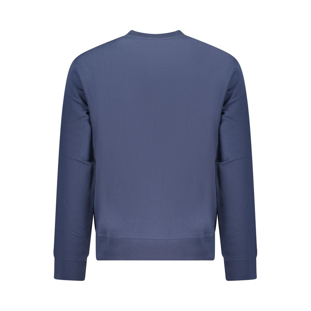 Hugo Boss Blue Cotton Sweatshirt