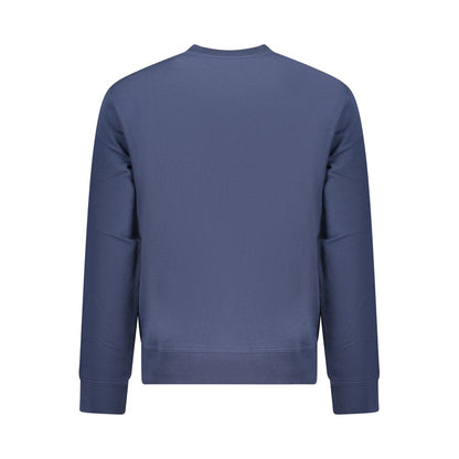 Hugo Boss Blue Cotton Sweatshirt