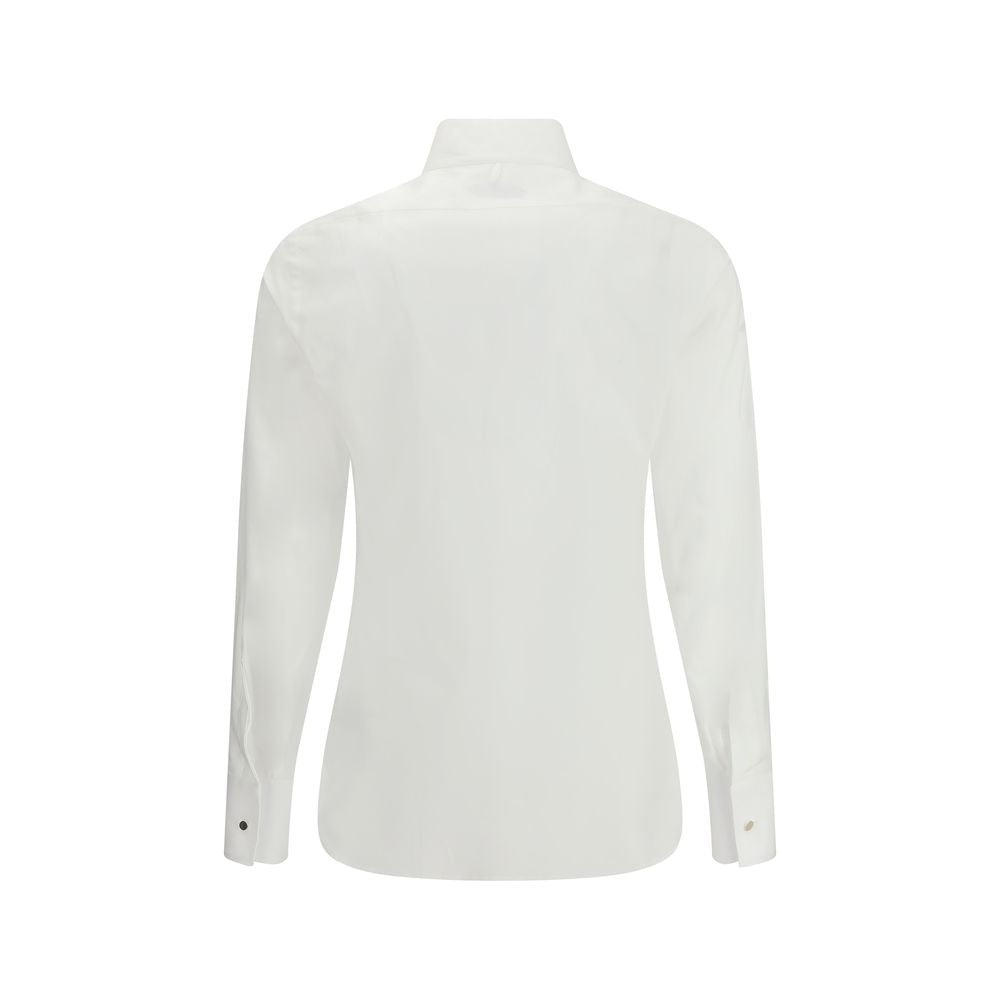 Tom Ford White Cotton Dress Shirt