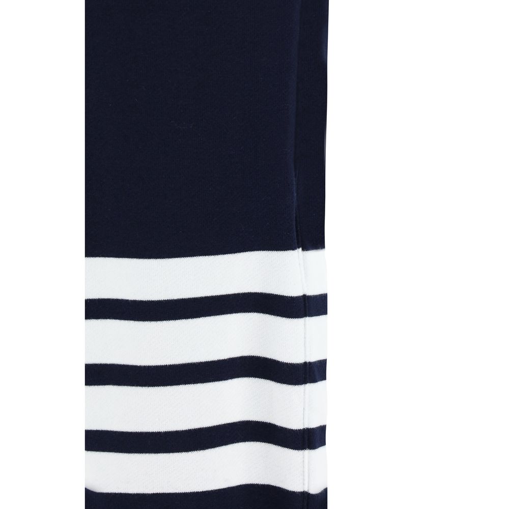 Thom Browne Blue Cotton Casual Jogger