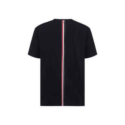 Thom Browne Blue Cotton T-Shirt