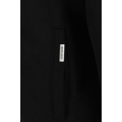 Represent Black Cotton Sweatshirt