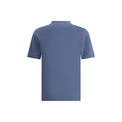 Brunello Cucinelli Blue Cotton T-Shirt