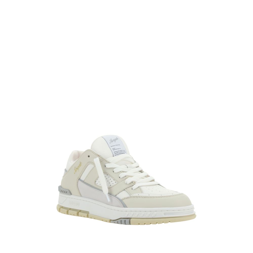 Axel Arigato White Calf Leather Bos Taurus Low Top Sneakers