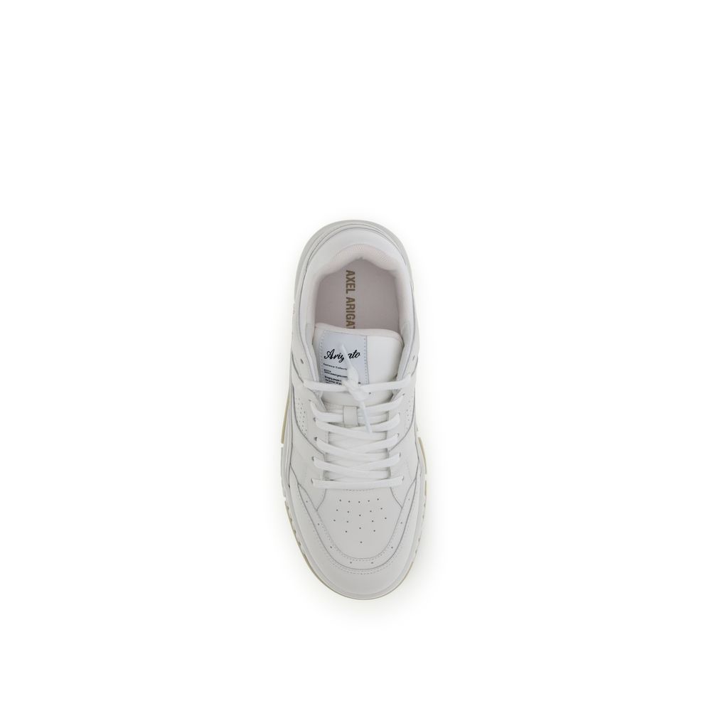 Axel Arigato White Calf Leather Bos Taurus Low Top Sneakers