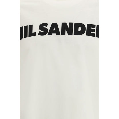 Jil Sander Cream Cotton T-Shirt