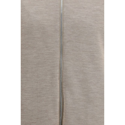 Brunello Cucinelli White Polyamide Full-Length Jacket