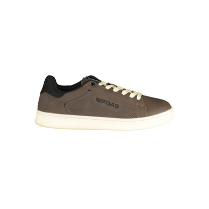 Gas Marrone Poliuretano Men Sneaker