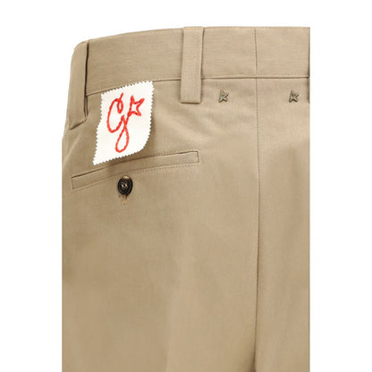 Golden Goose Bicolor Cotton Chino Pants