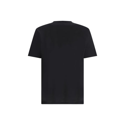 Balmain Black Cotton T-Shirt