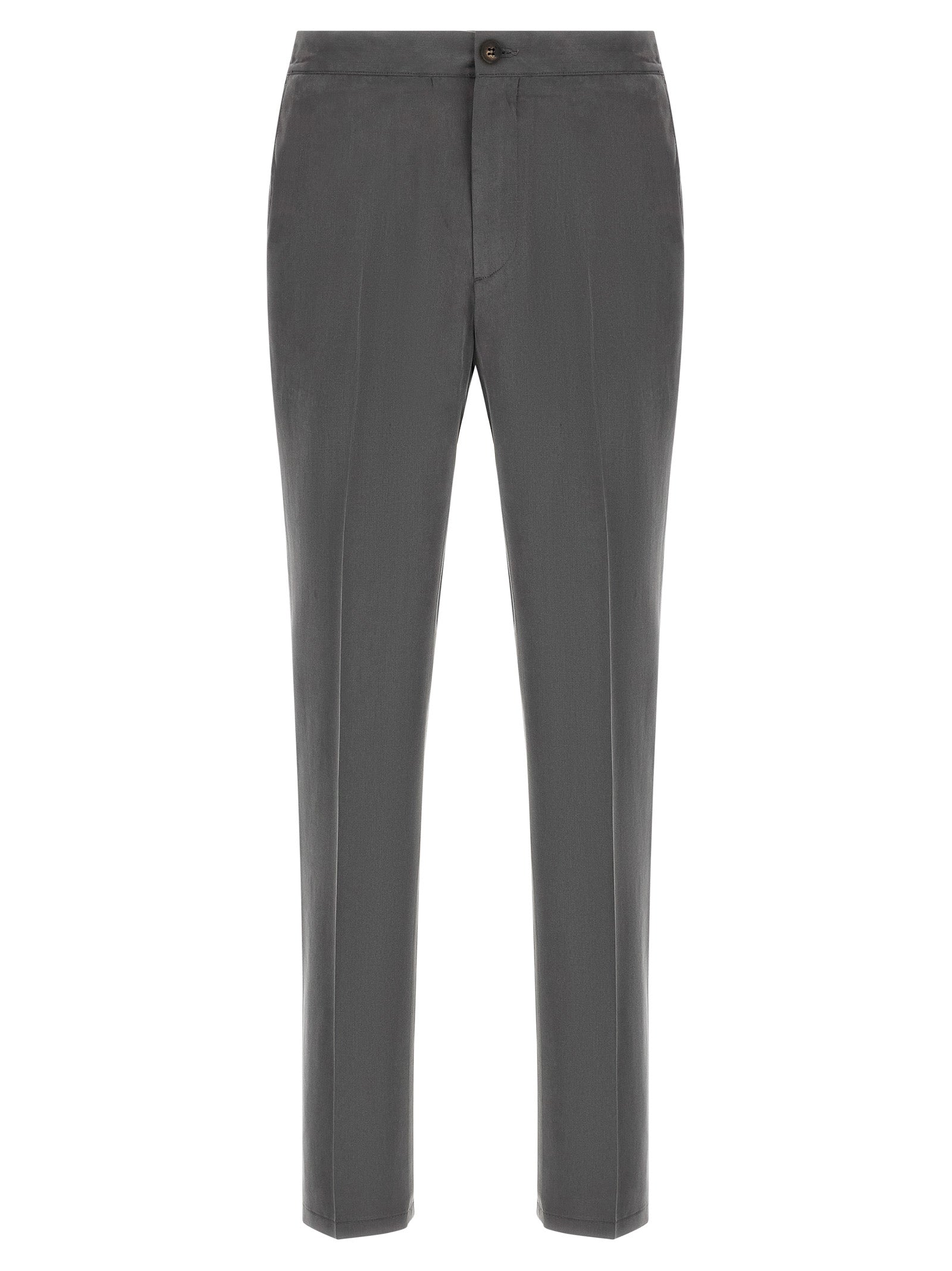 Pal Zileri Effortless Lyocell Capsule Pants Grey