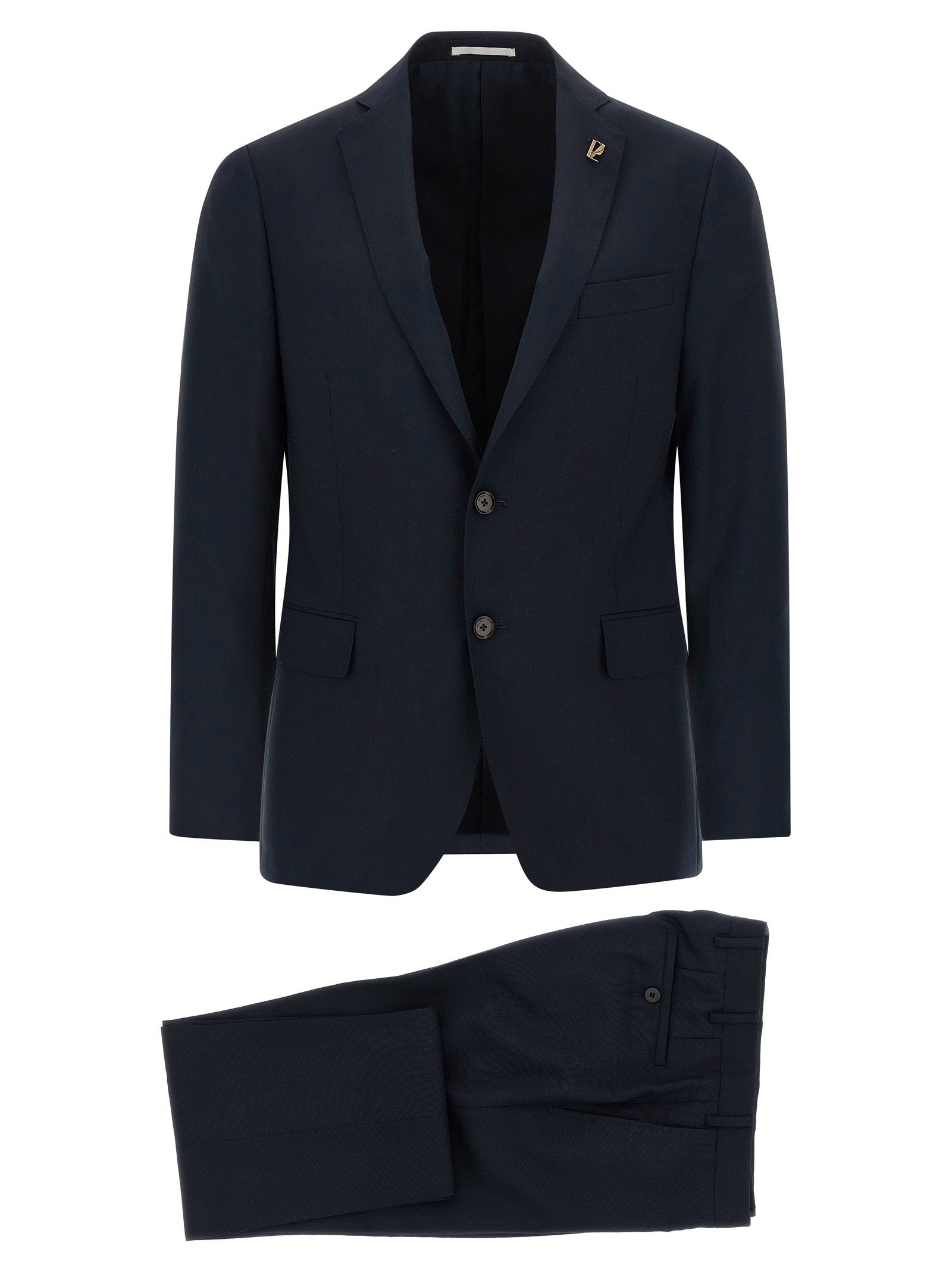 Pal Zileri Lord Wool Suit Navy Suits Pal Zileri