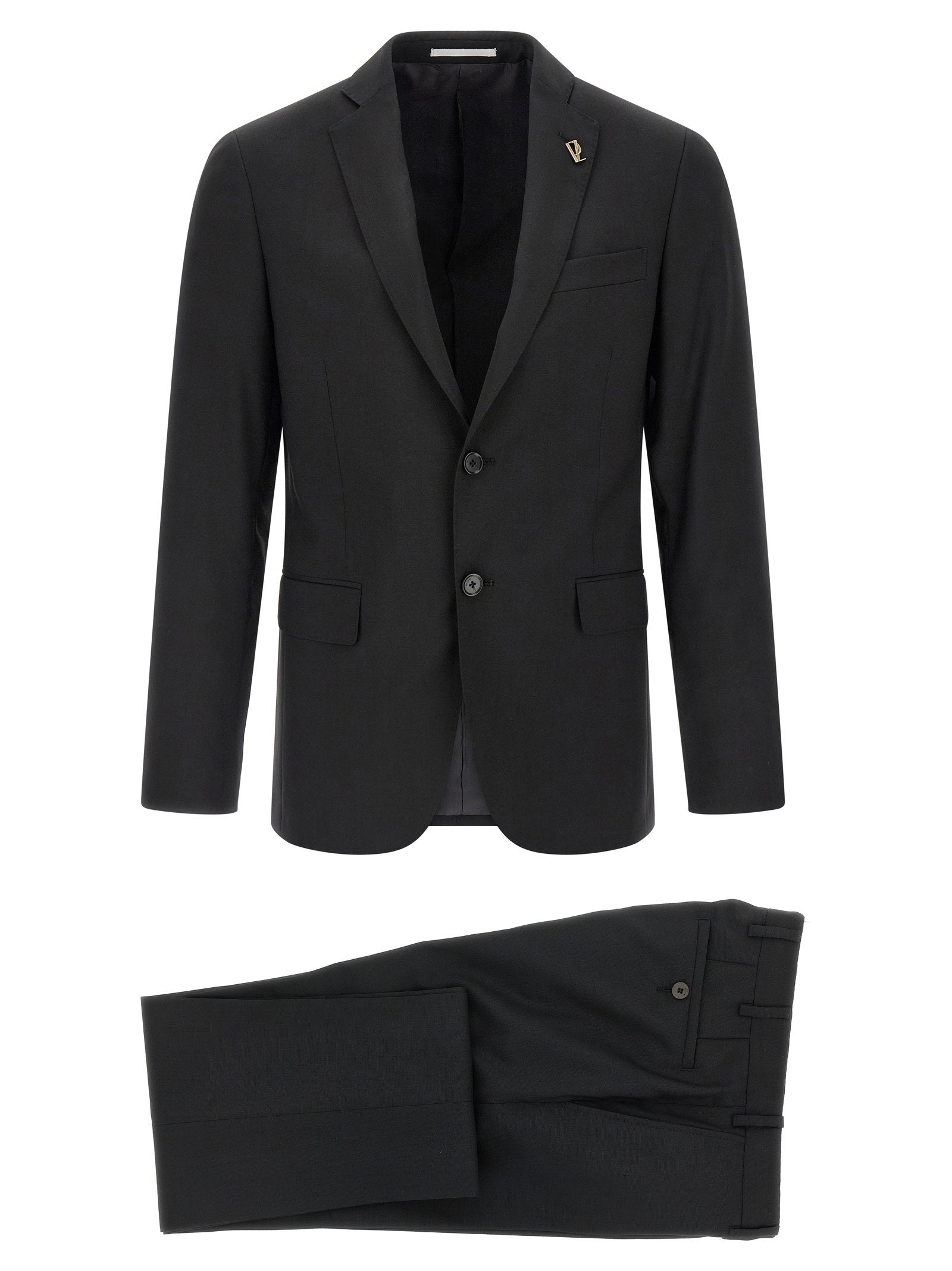 Pal Zileri Lord pak blazer vooraanzicht met spiegellapels