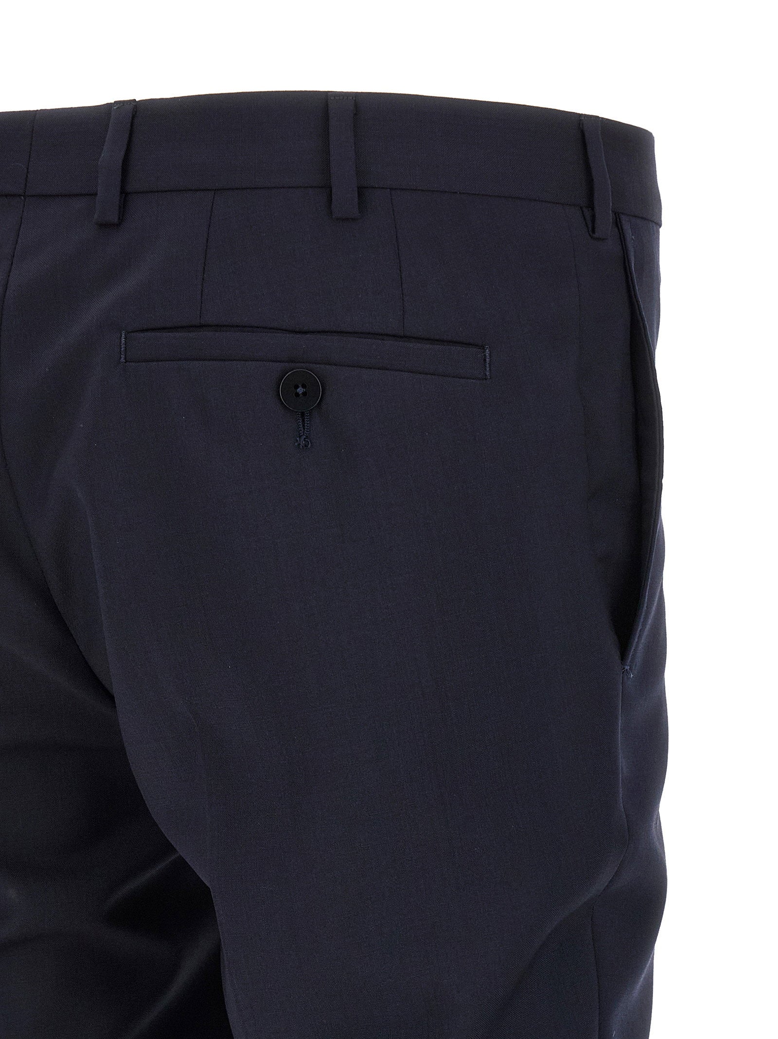 Pal Zileri Lord dubbelrijs pak marineblauw compleet