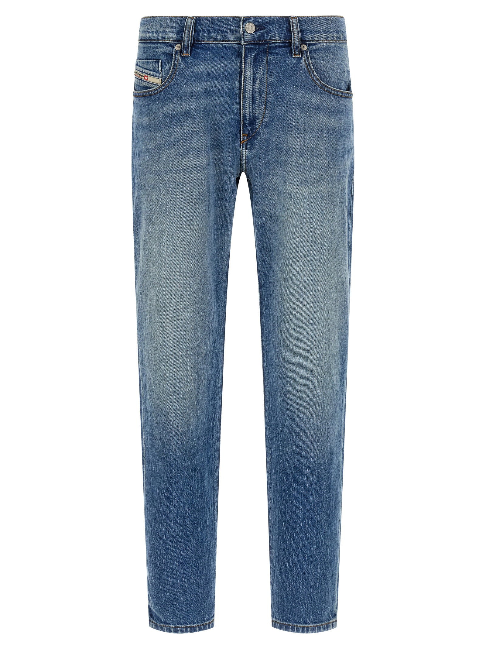 Diesel D-Strukt jeans zwart, vooraanzicht