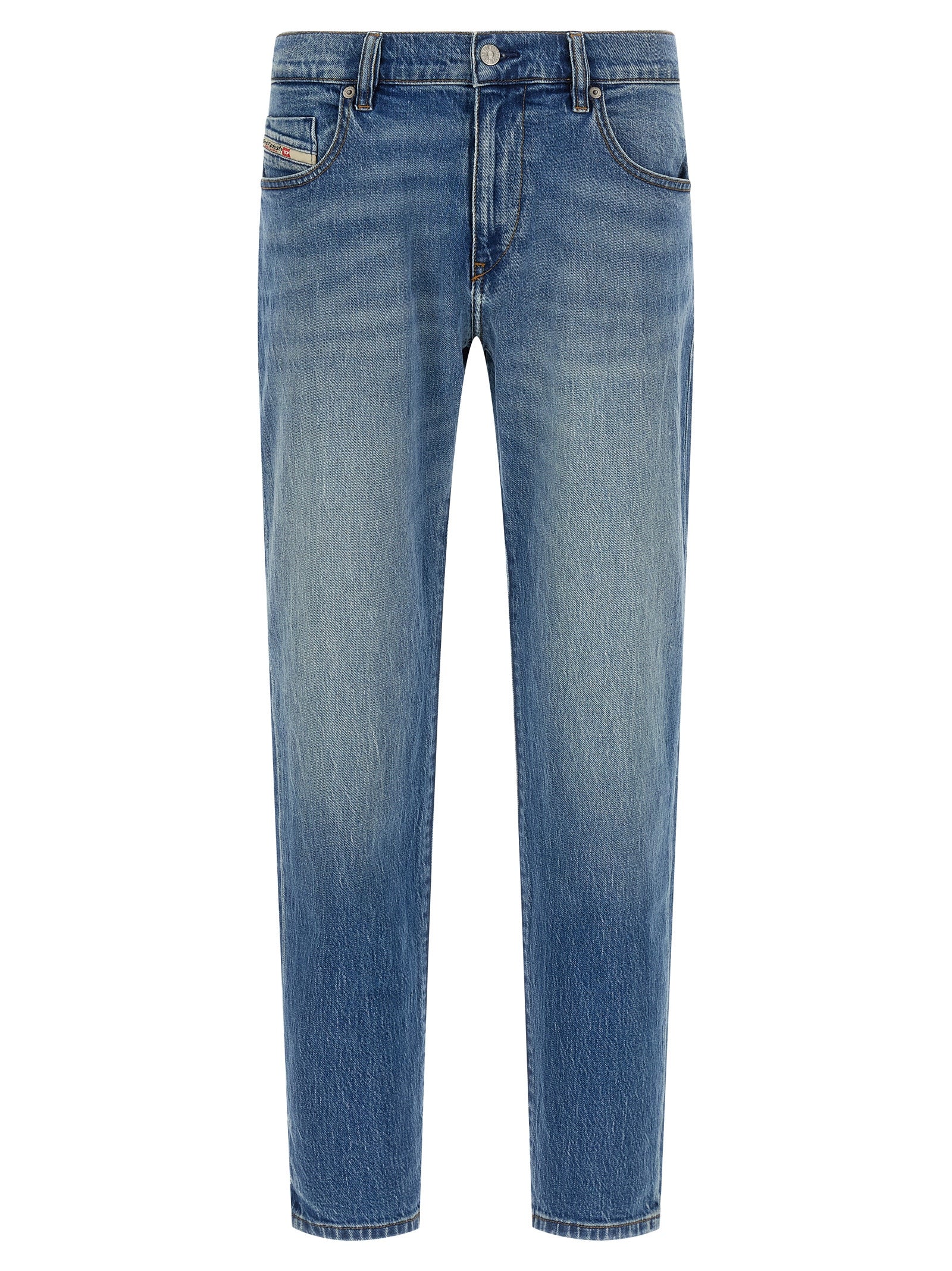 Diesel 2019 D-Strukt Slim Fit Jeans Light Blue 0ADBK