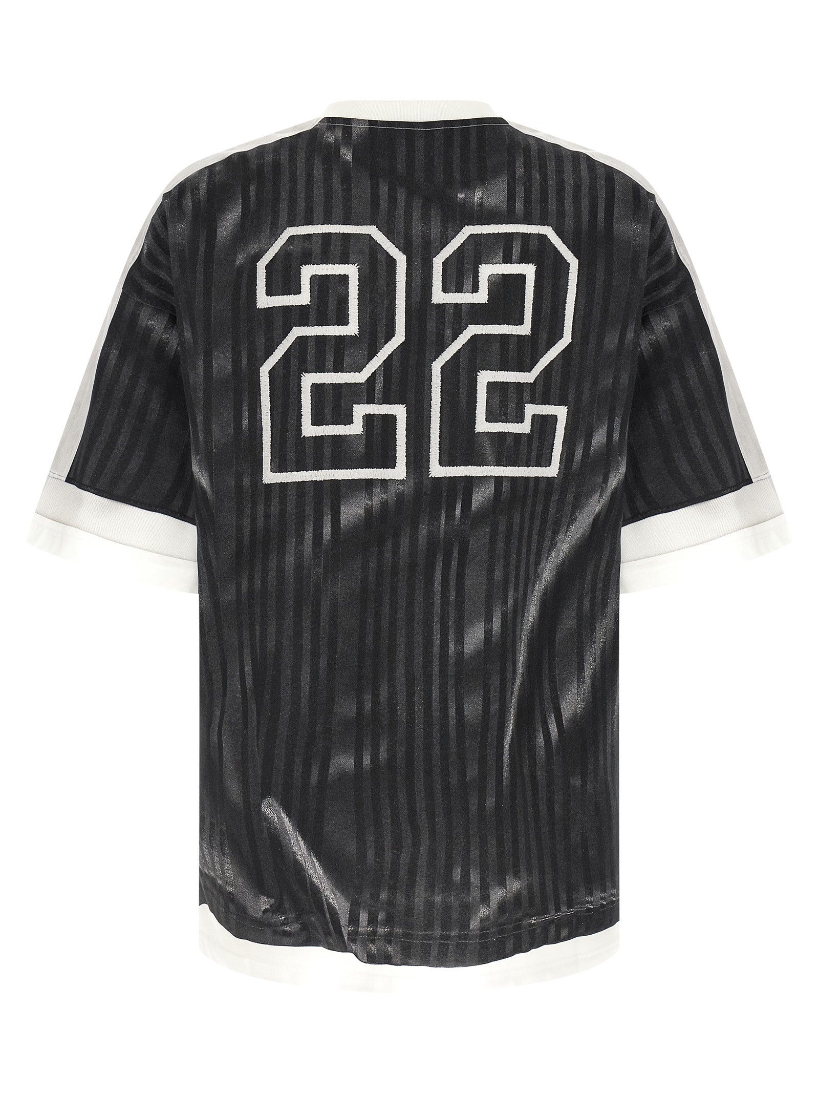 Moschino Trompe L’Oeil Football T-Shirt Dark Grey-thumbmail-2