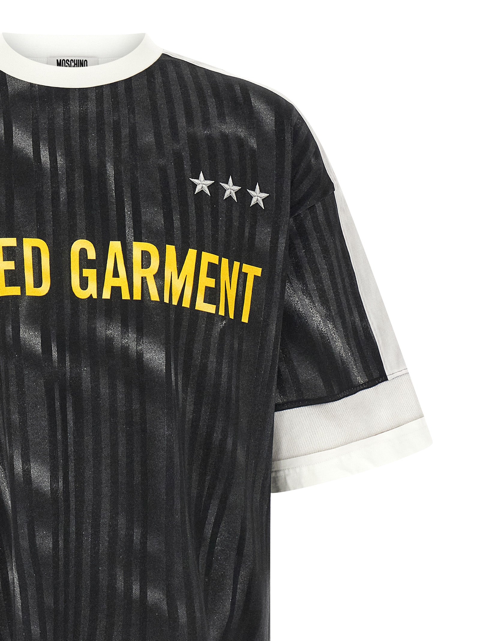 Moschino Trompe L’Oeil Football T-Shirt Dark Grey-thumbmail-3