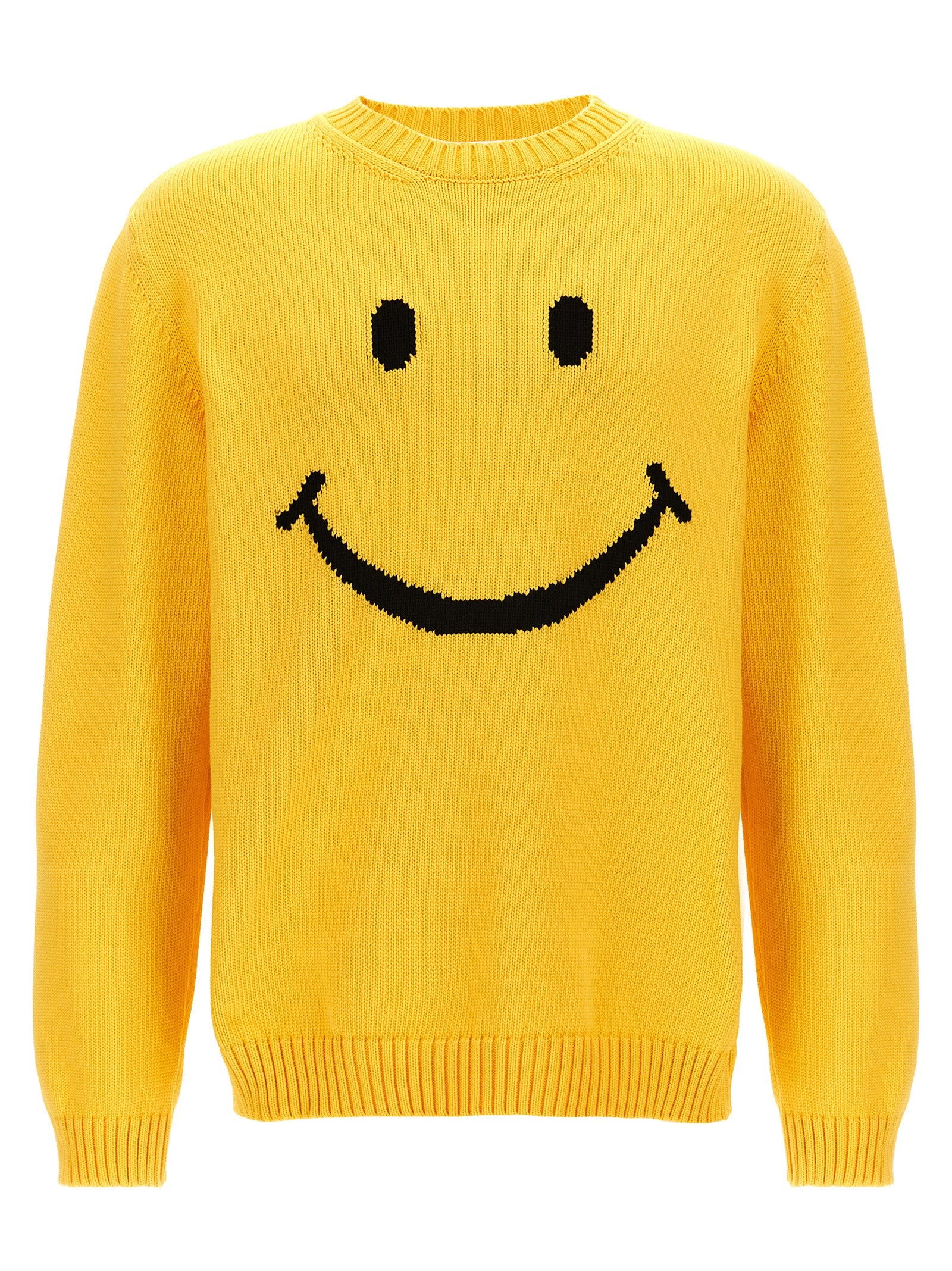 Moschino Smiley Intarsia Crewneck Sweater