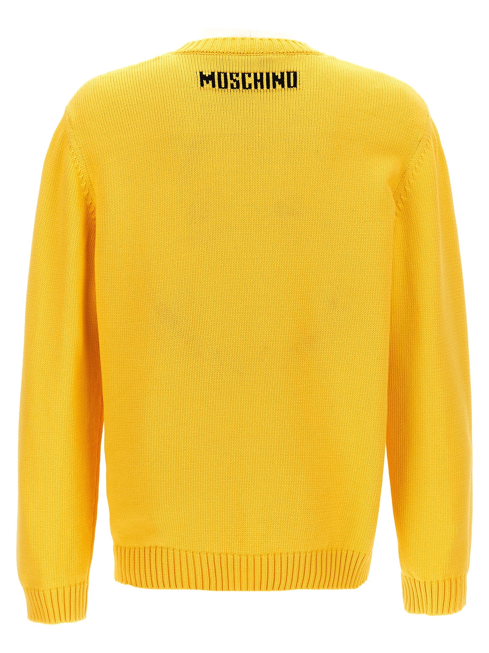 Moschino 'smiley' Intarsia, Crewneck Sweater