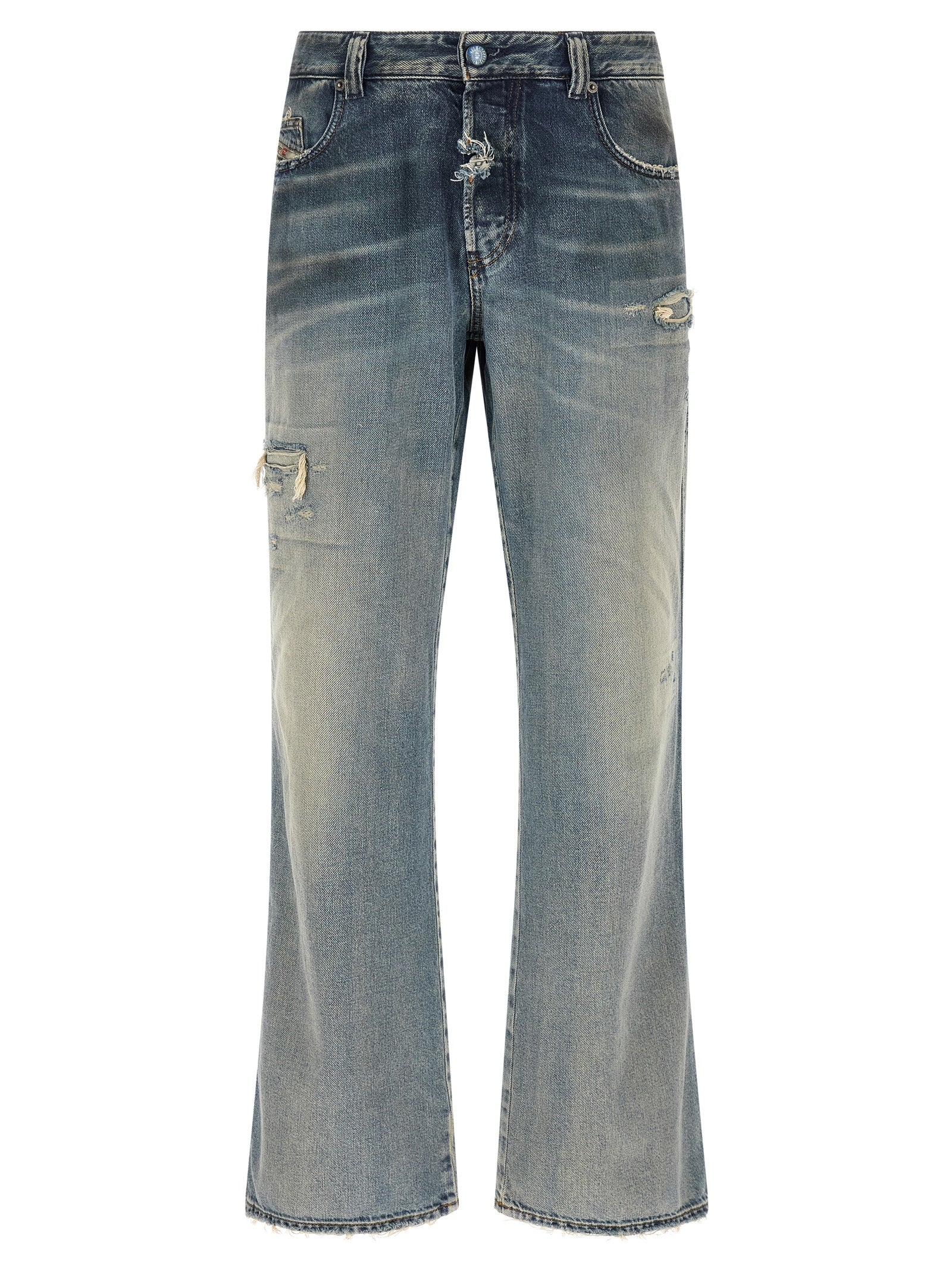 Diesel 1998 D-Buck Flared Jeans Light Blue