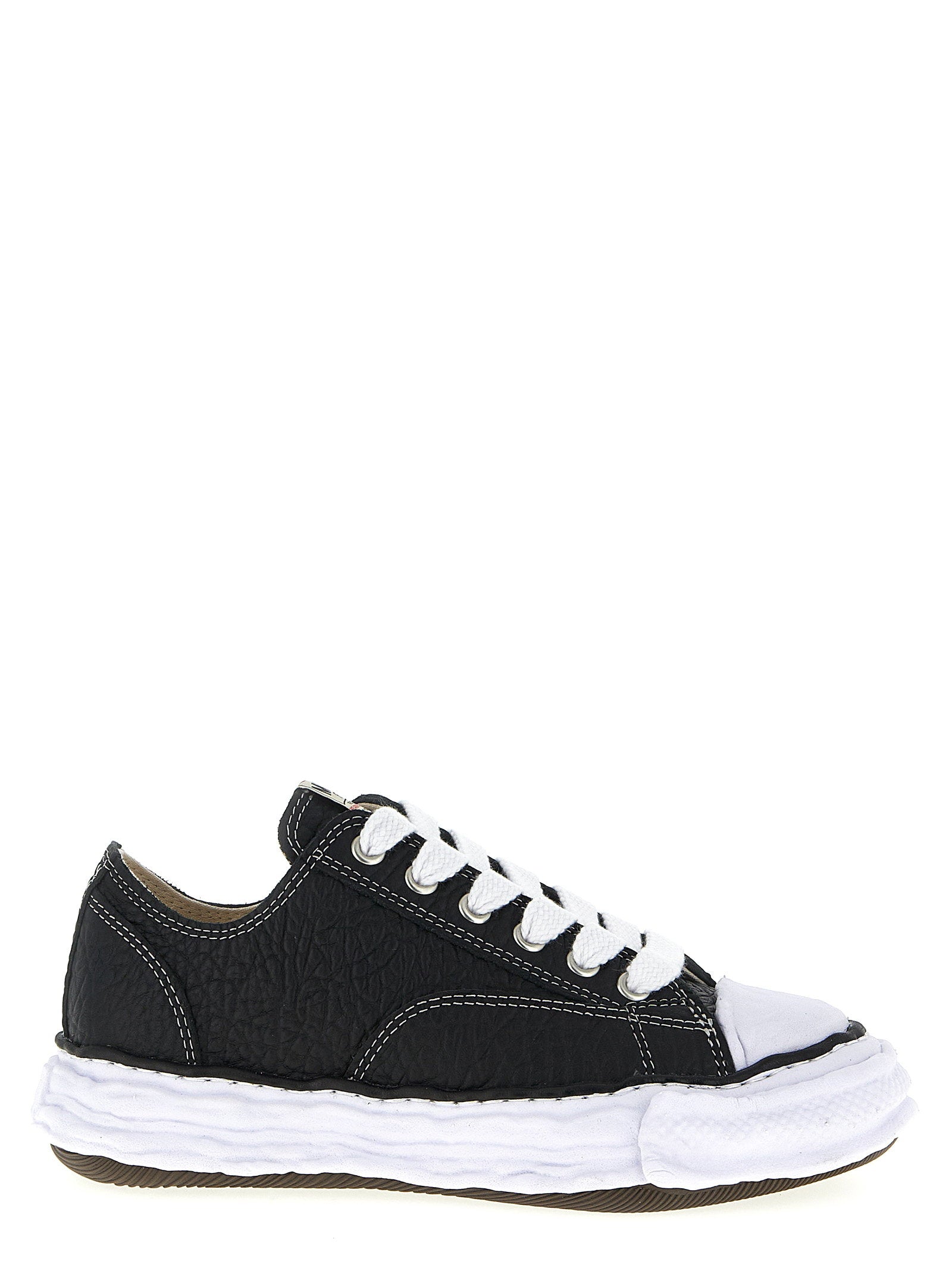 Maison Mihara Yasuhiro Peterson23 Leren Sneakers Zwart Sneakers Maison Mihara Yasuhiro