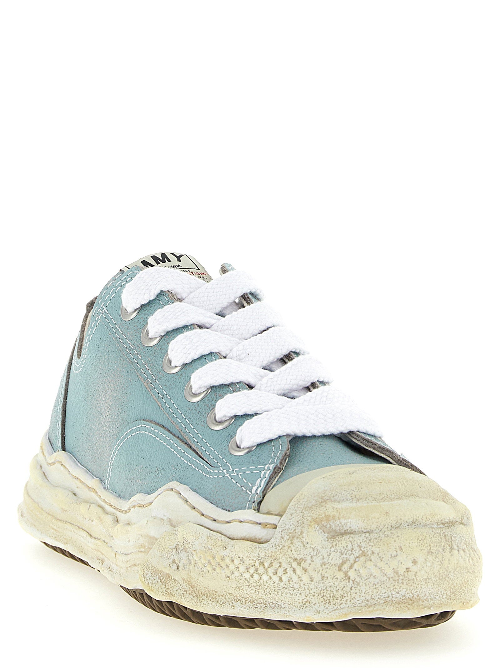Maison Mihara Yasuhiro Hank sneakers, close-up van de clay-molded zool