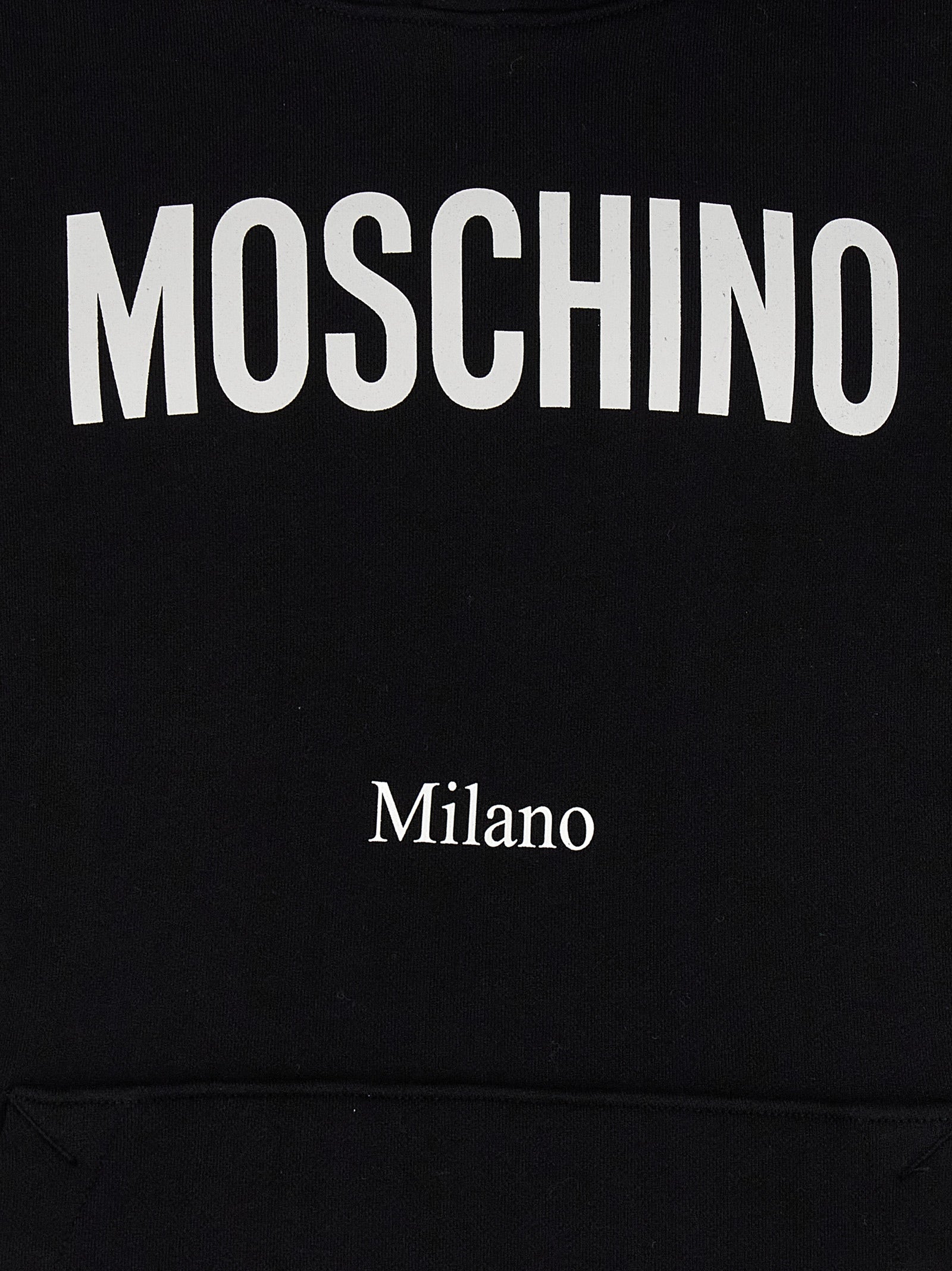 Moschino Logo Print Hoodie-4