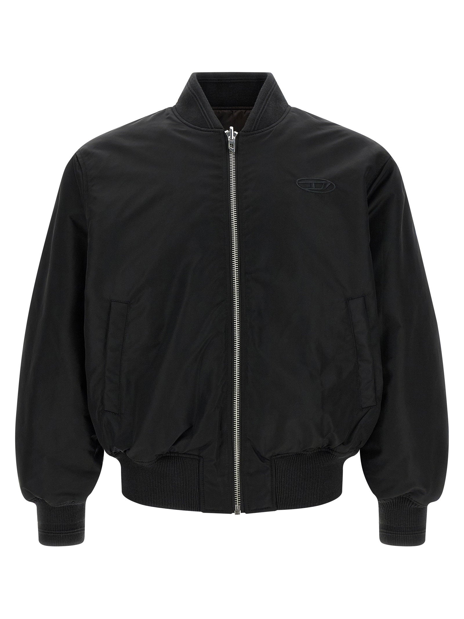 Diesel W-Type-D1 Omkeerbaar Bomberjack Zwart