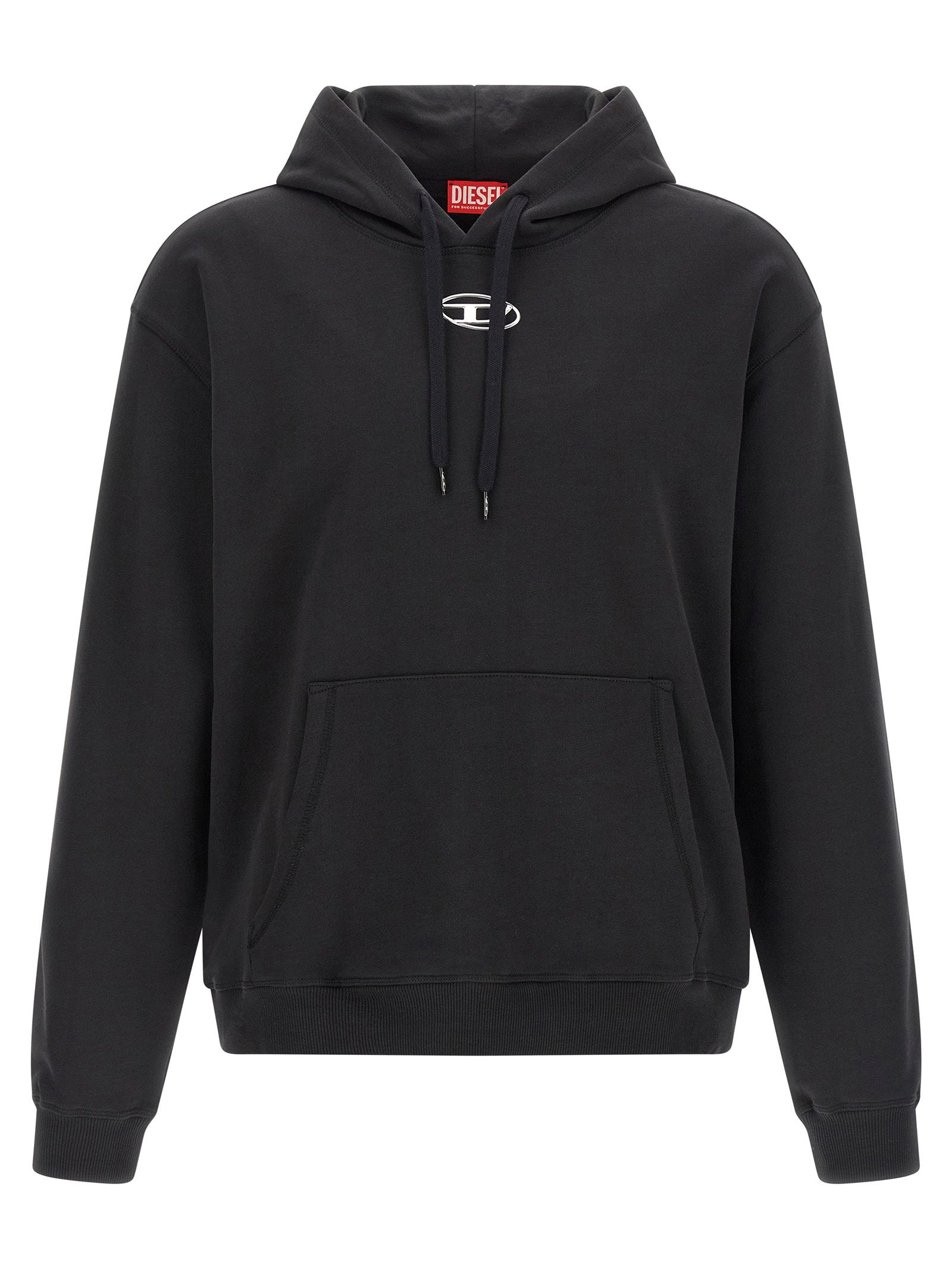 Diesel S-Norm-Hood-Iod Hoodie Zwart