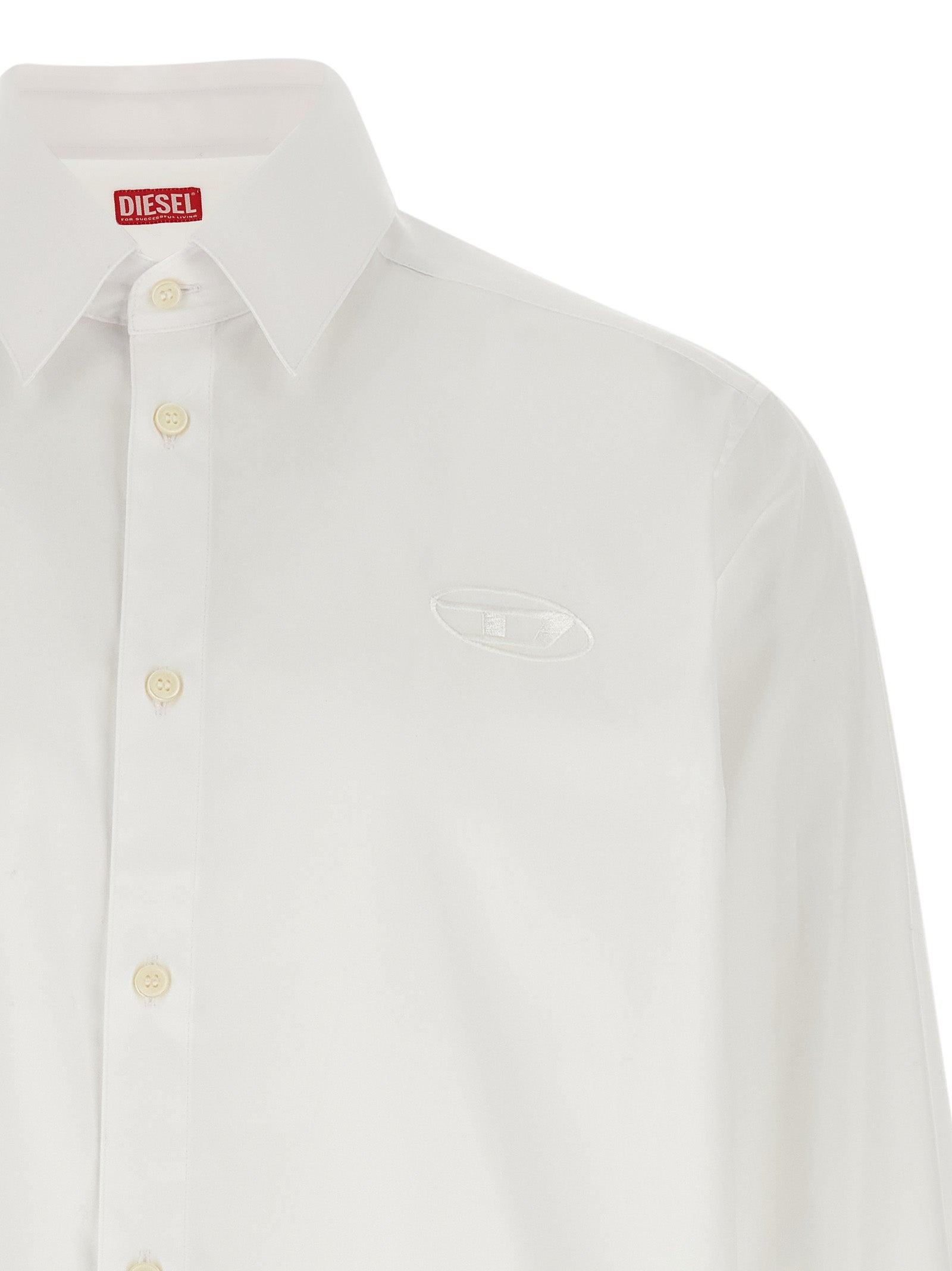 Diesel S-Simply-GSBH Shirt White-thumbmail-3