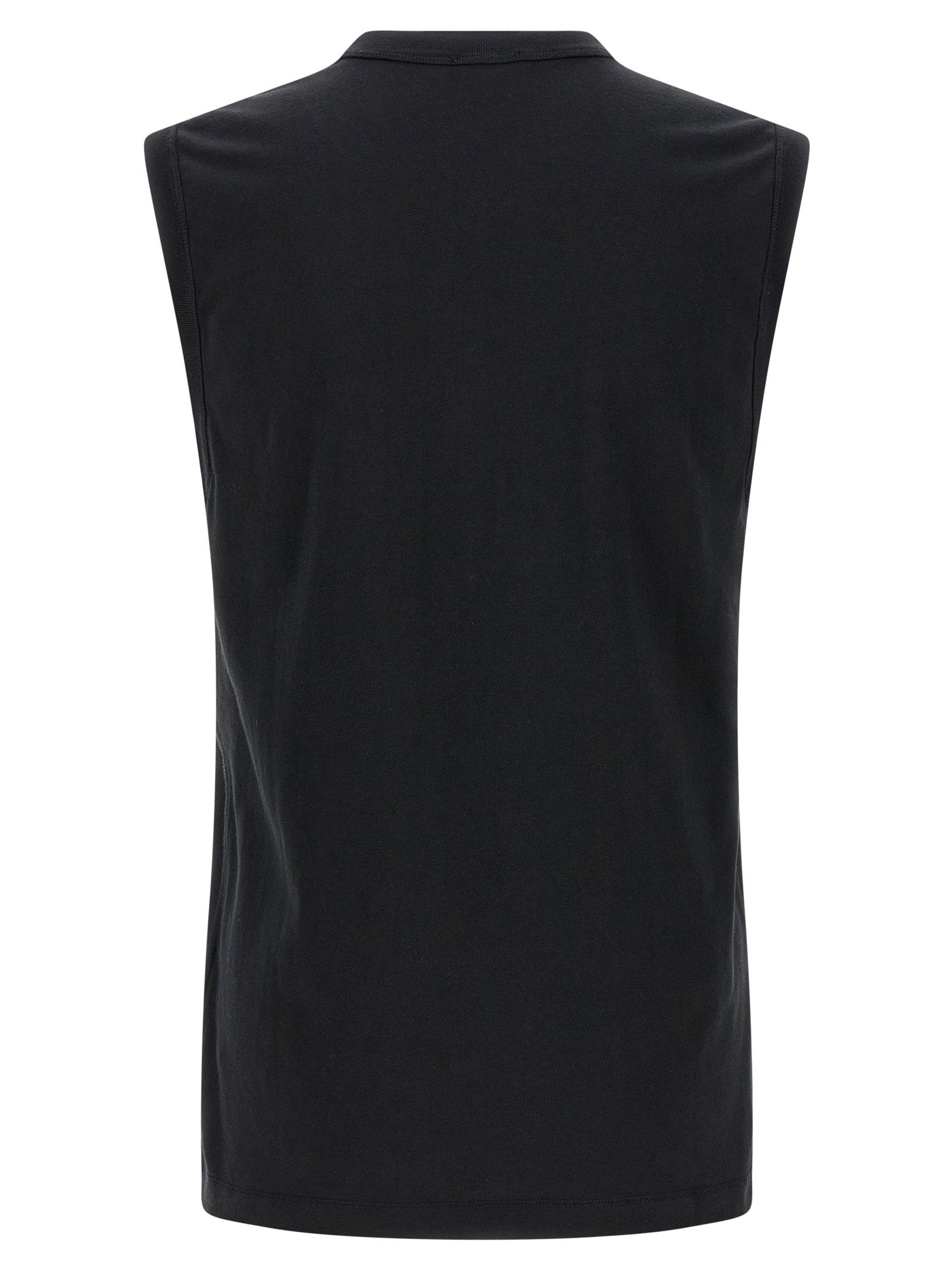 Diesel T-Bisco-Iod Metalen Oval D Tanktop Zwart-thumbmail-2
