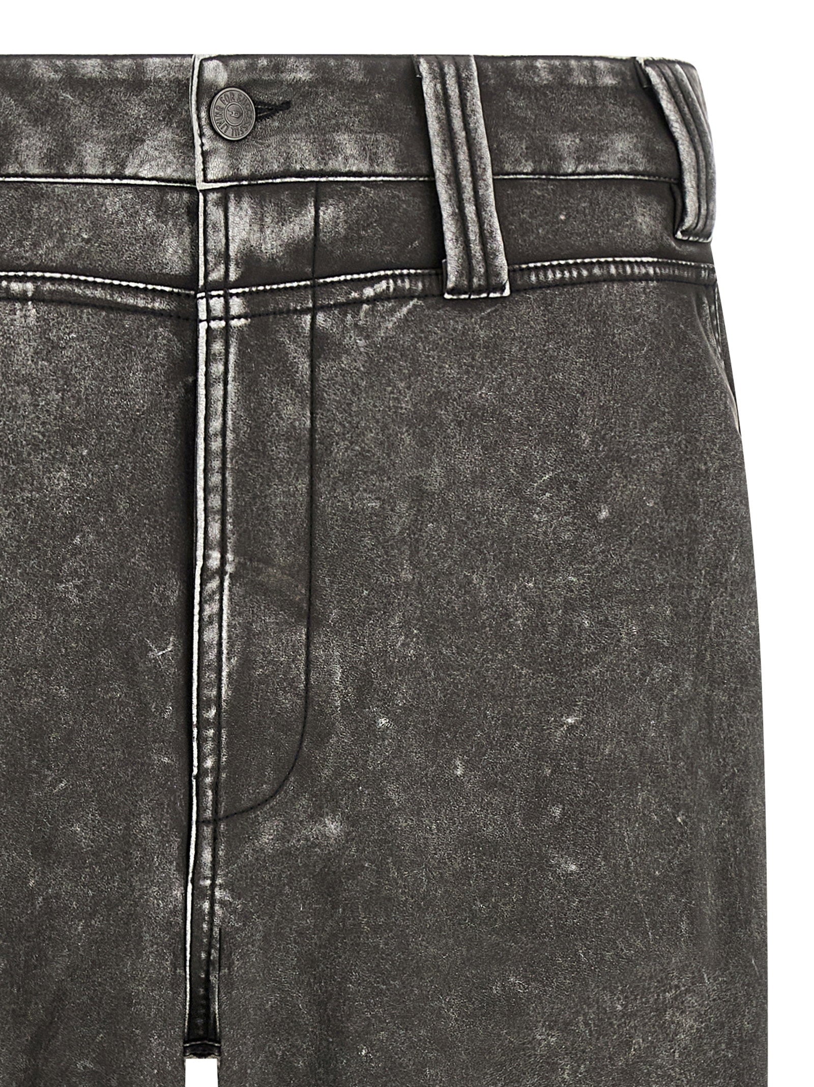 Diesel P-Delly-NJCJ broek donkergrijs, achteraanzicht