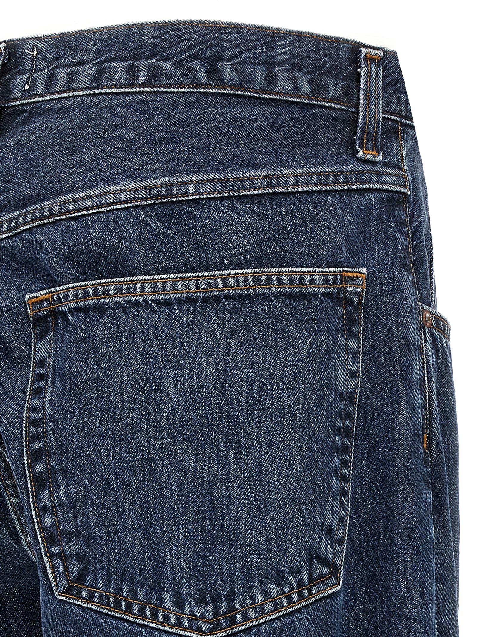 Zak detail Agolde Fusion Jeans blauw