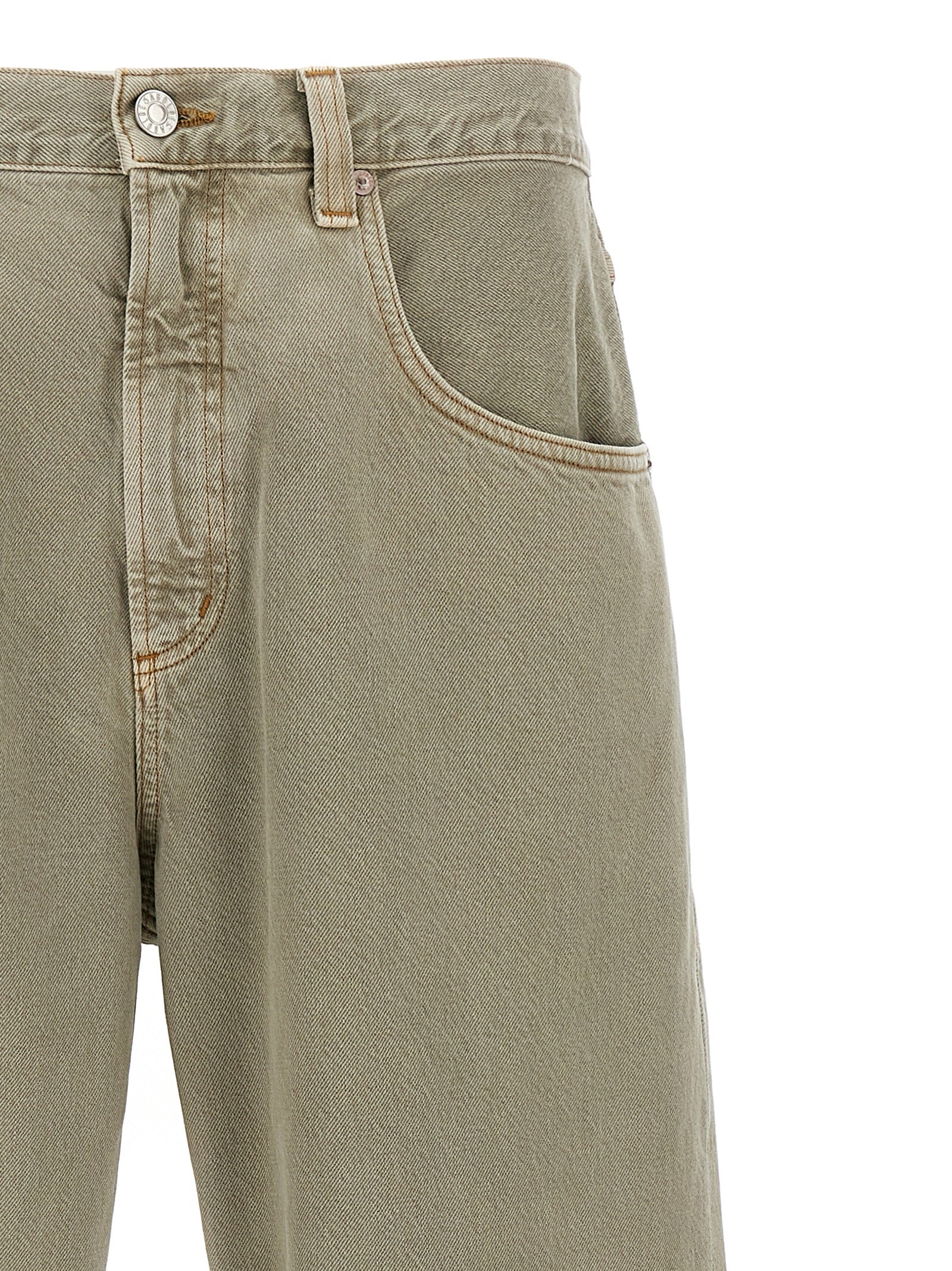Agolde Fusion Wide Leg Jeans Green Jeans Agolde