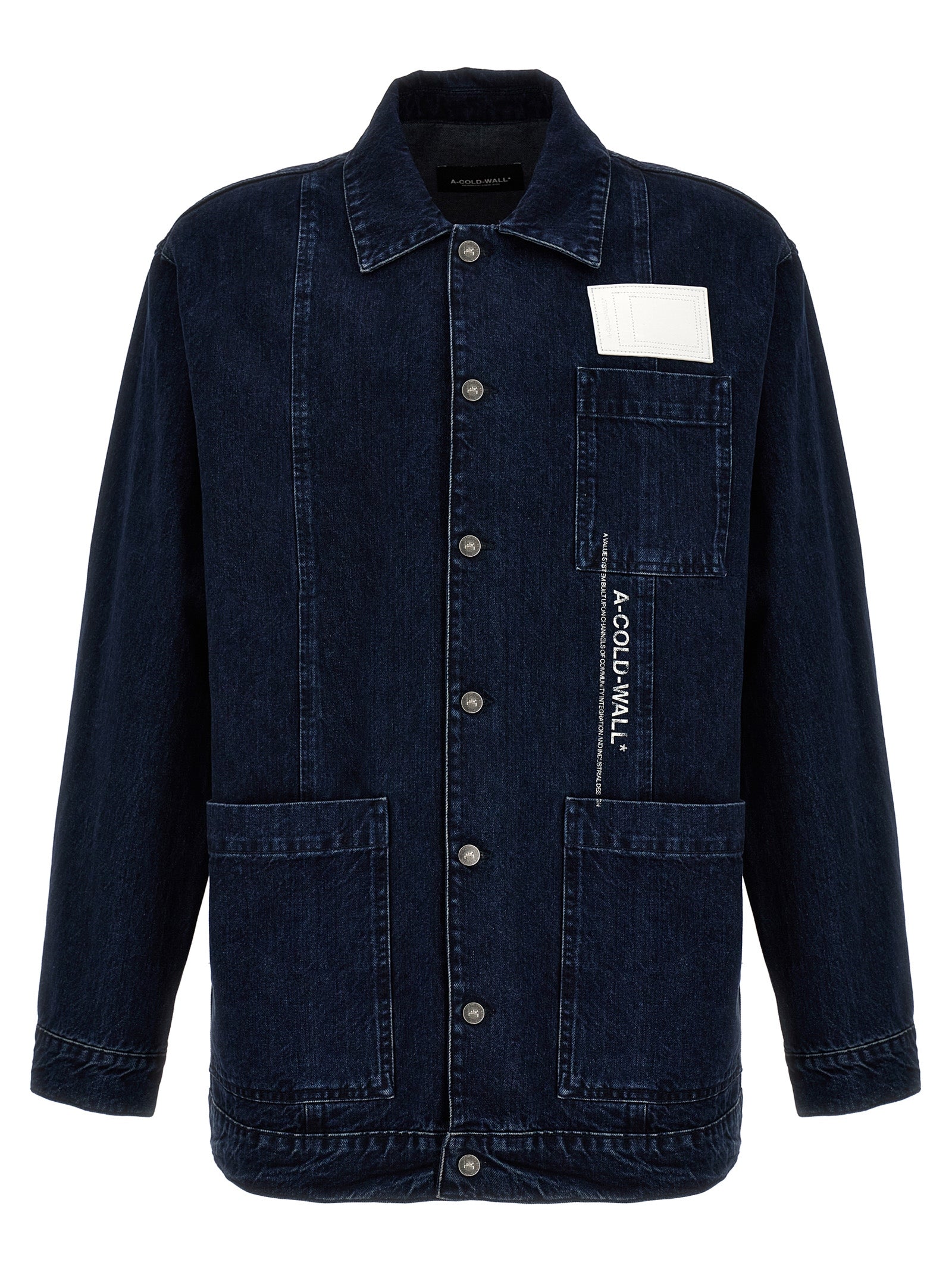 A-Cold-Wall Discourse Chore Denim Jacket Indigo*